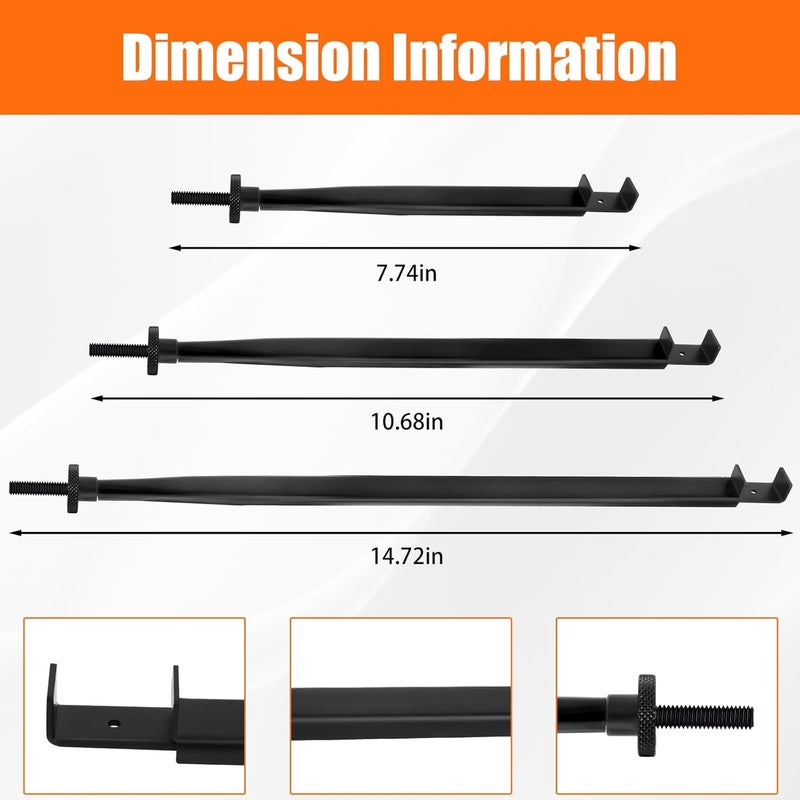 Axfvd Extension Clamp Wrench Extender Tool - Premium Extension Clamp & Wrench Extender for Vise Grips, Pipe Vise Wrench & Hose Clamp Multi-Tools Tri-Pack - Image 2